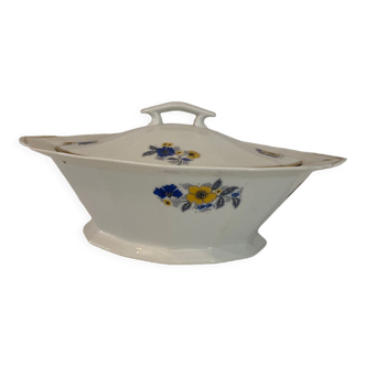 Soupière vintage en porcelaine de Limoges