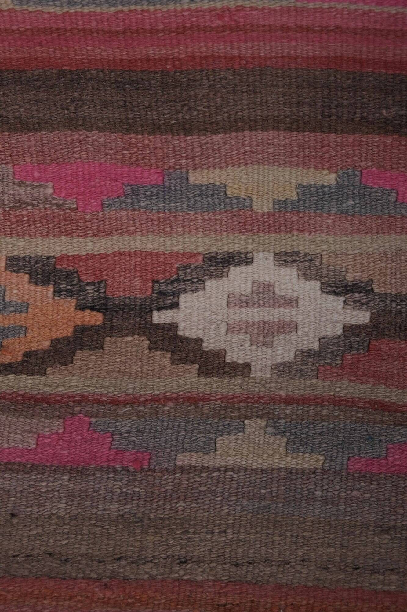 Vintage Turkish hallway rug 75x638 cm