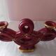 Lot of two old encemic candlesticks