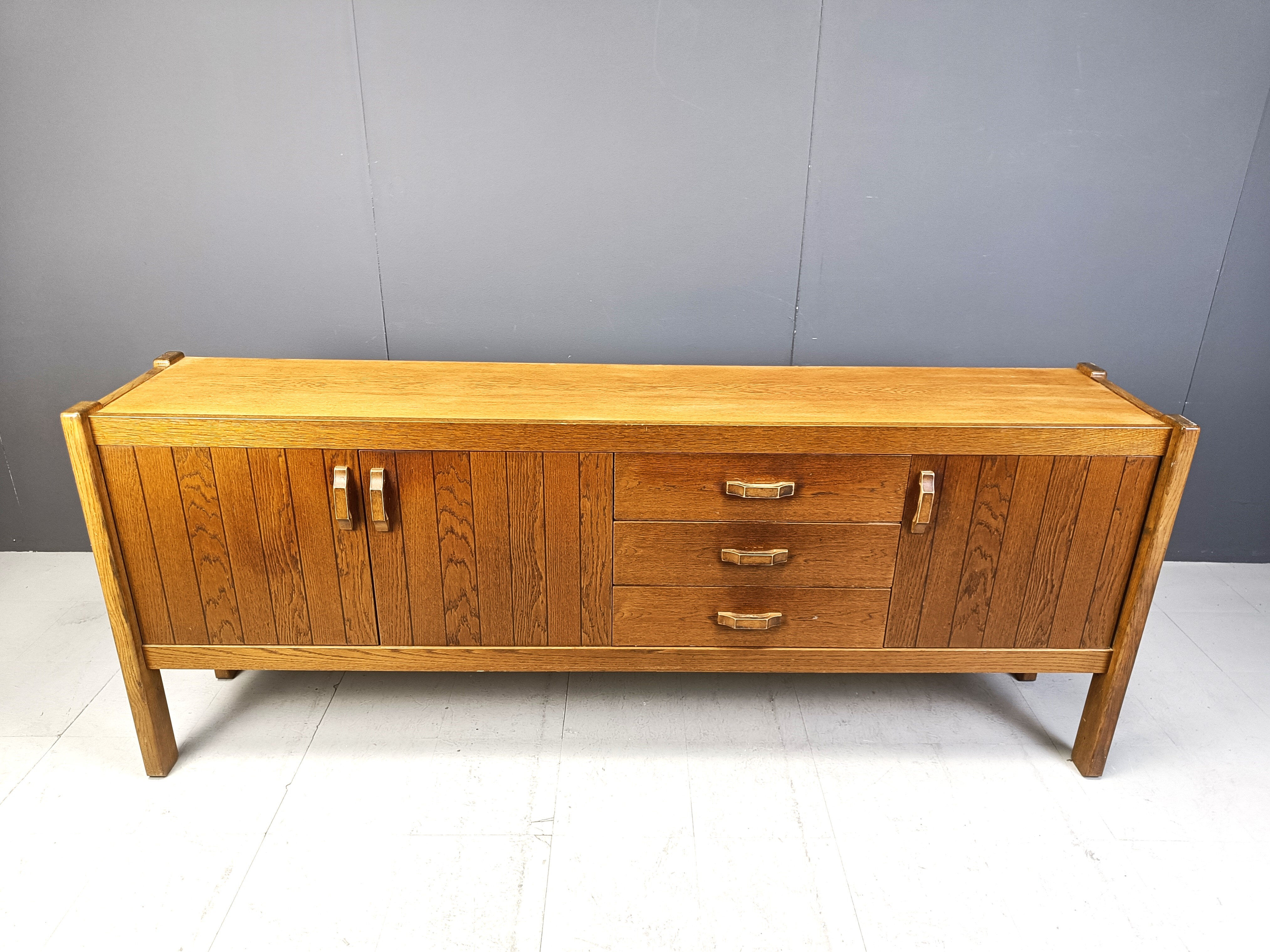 Vintage oak sideboard, 1960s