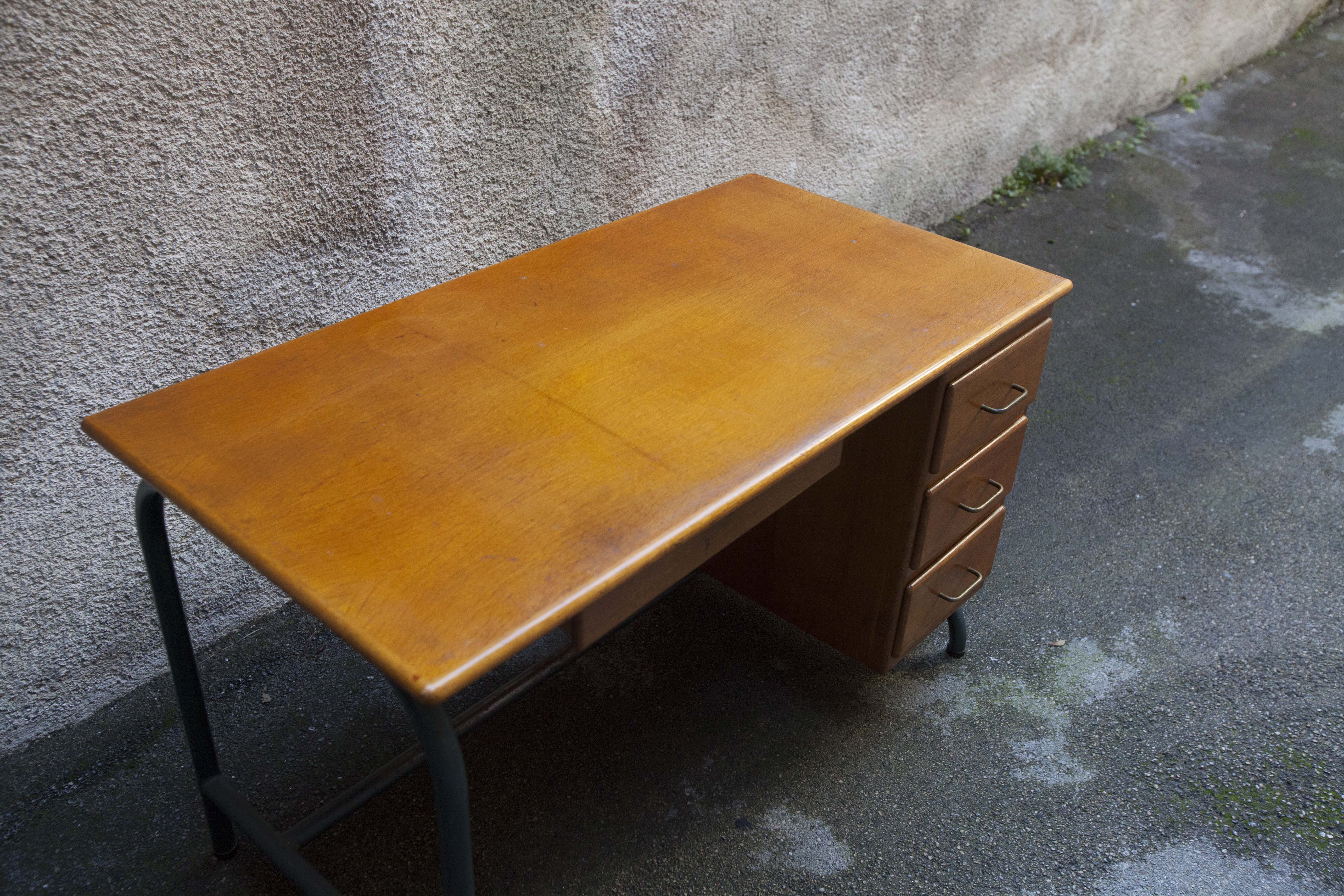 Industrial office schoolmaster 4 drawers