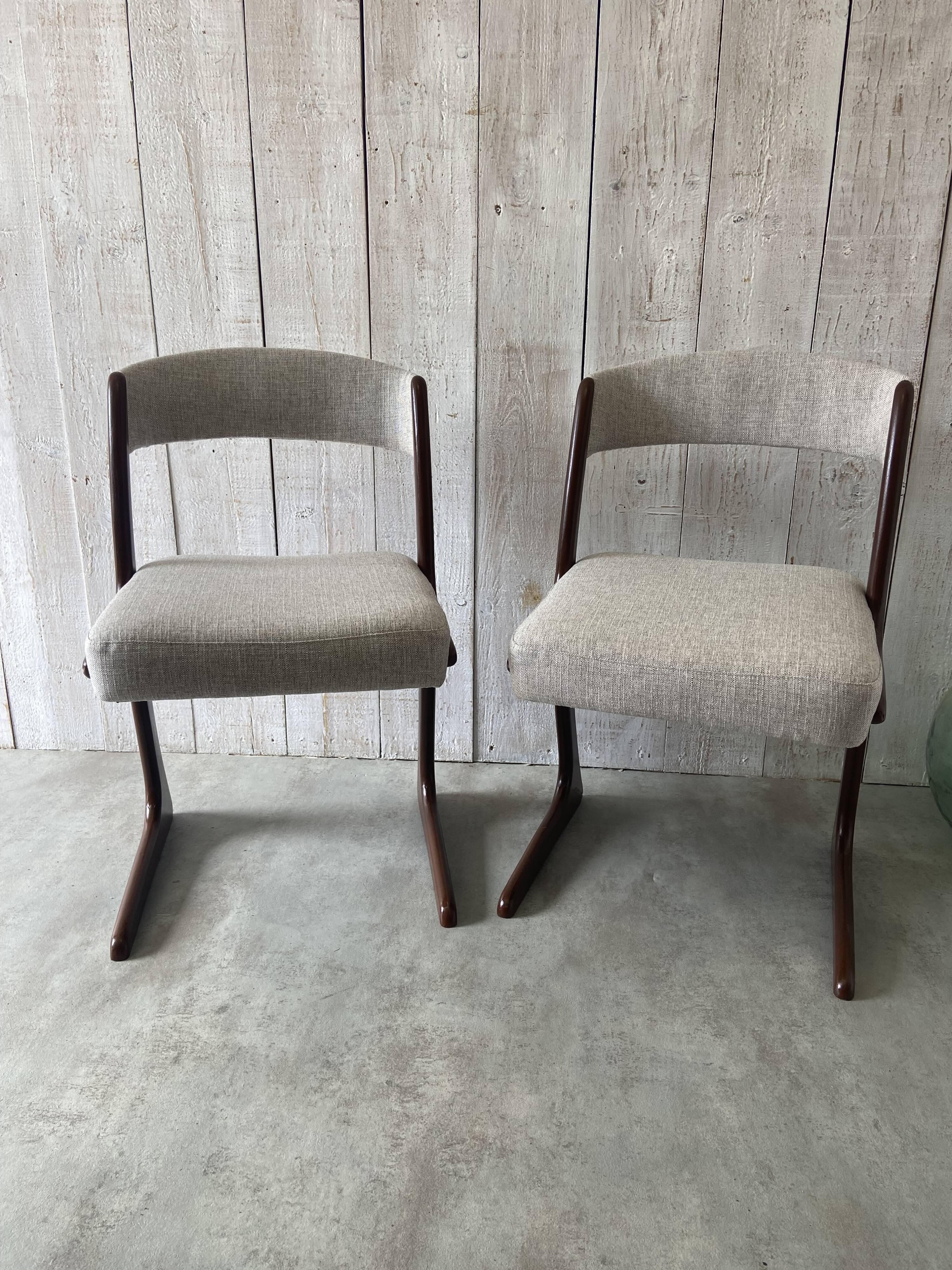 Pair of Baumann chairs