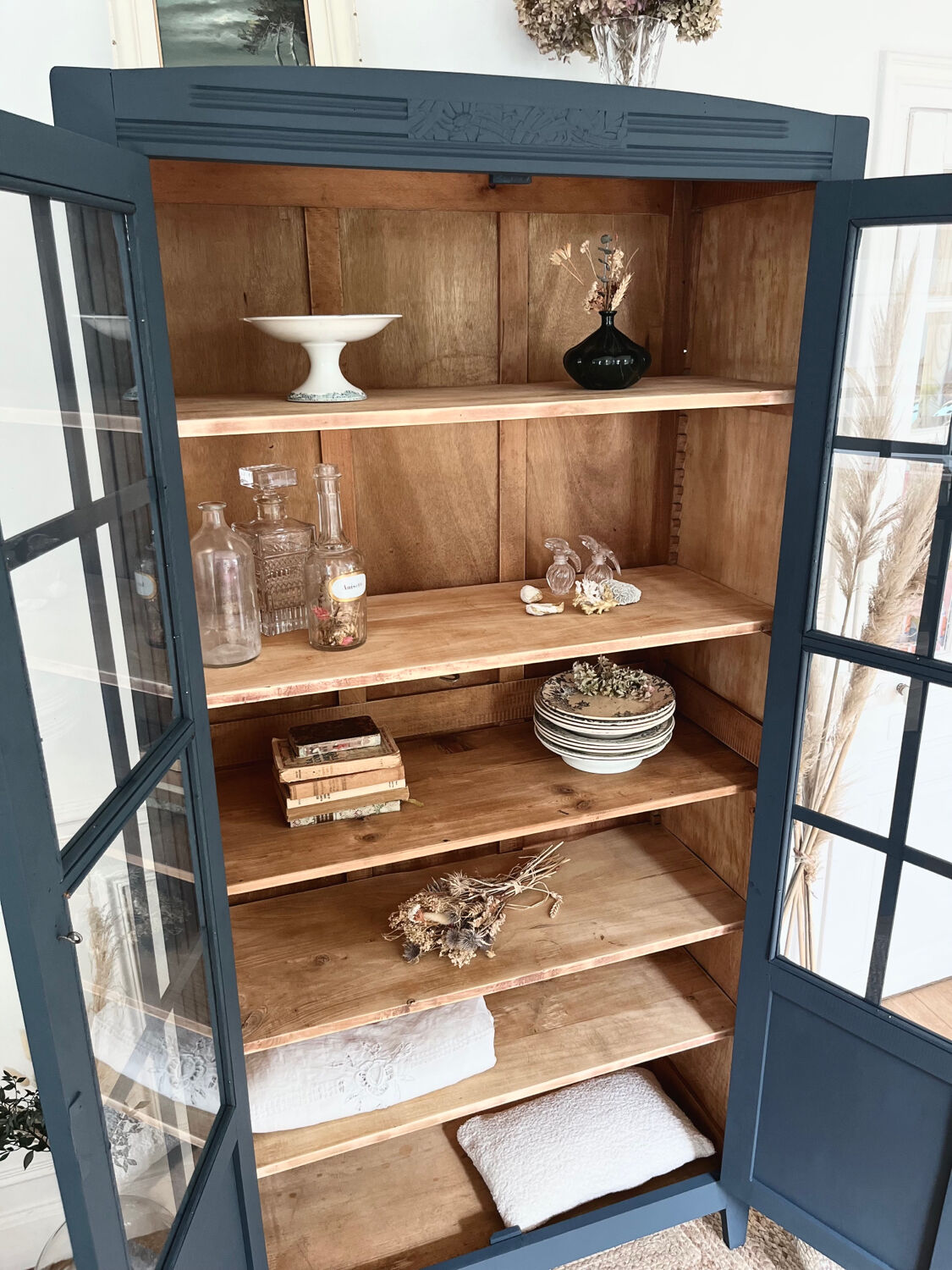 Art Deco glass cabinet 1930