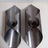 Appliques acier brossé 1970