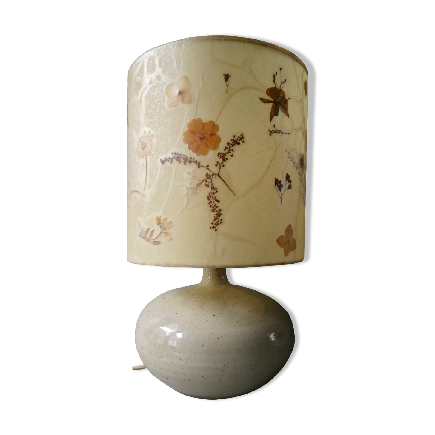 Lampe en grès des années 70