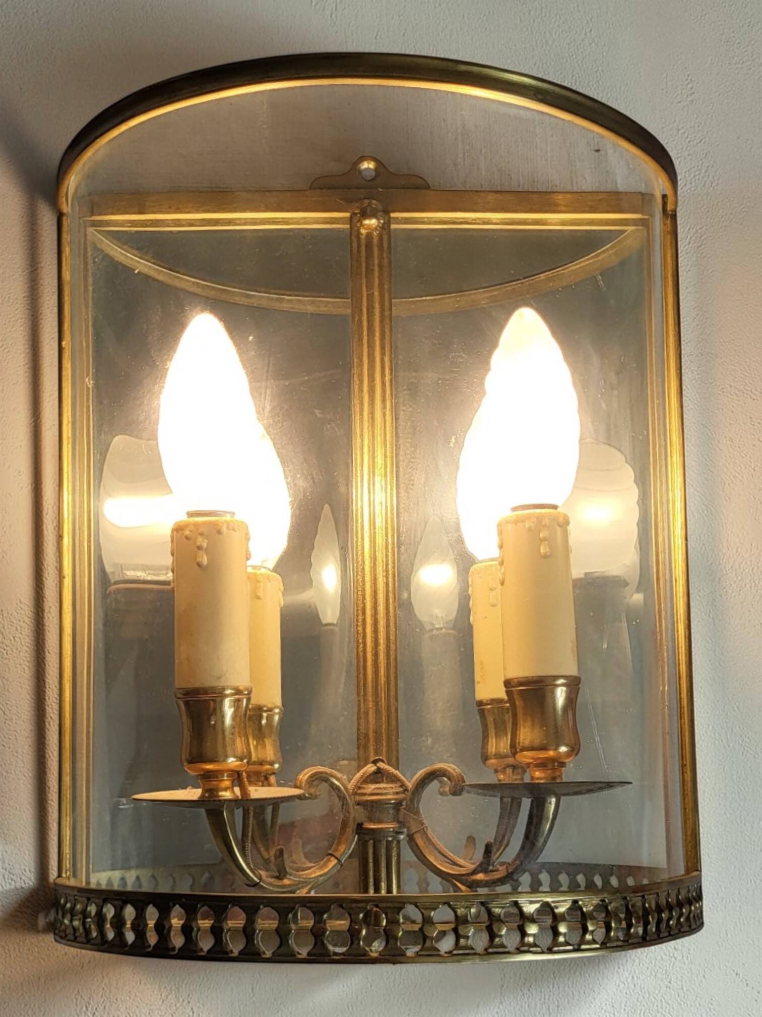 Applique en laiton Style Louis XVI