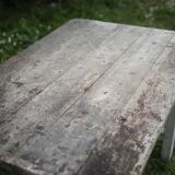 Old wooden table