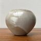 Mid-century German minimalist studio pottery vase by Hildegard and Peter Delius for Hamelner Kunsttöpferei, 1960s.