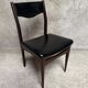 Series Set of 6 vintage Scandinavian rosewood chairs from the 1960s