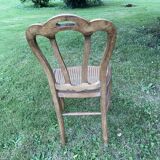 6 louis philippe cannate chairs