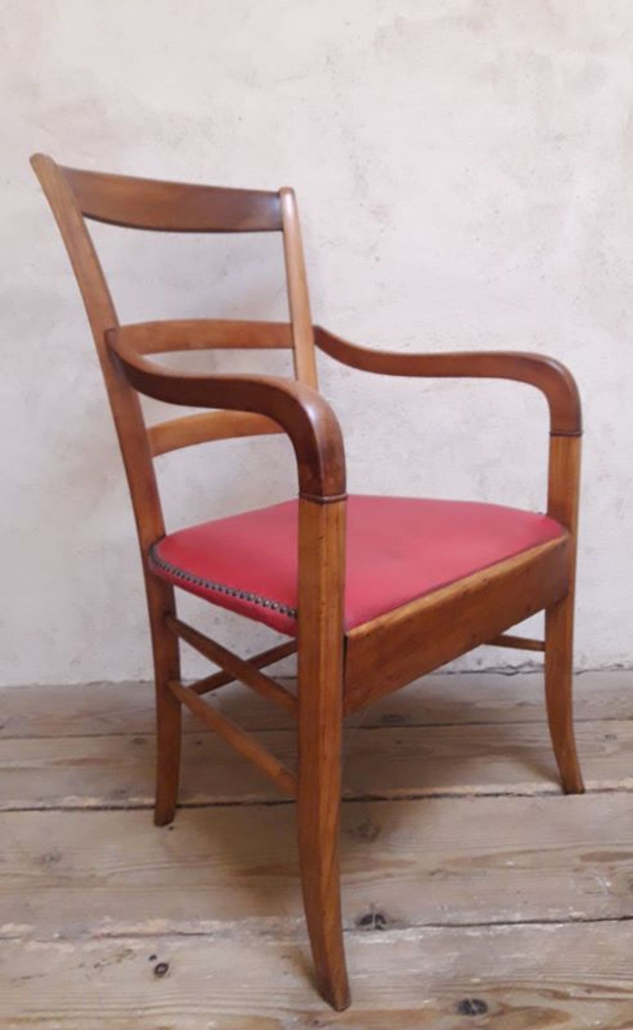 Armchair cherry tree period Restoration XIX °