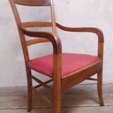 Armchair cherry tree period Restoration XIX °