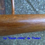 2 Thonet No. 19 chairs with new "oak-style" caning.