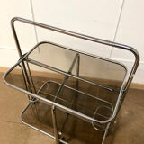 Folding dessert smoked glass