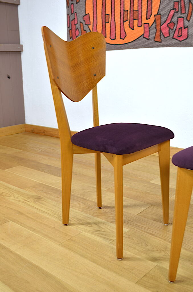 Paire de chaises 1950