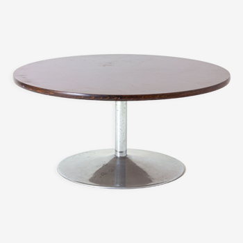 Table basse ronde par Arne Jacobsen pour Fritz Hansen, 1975