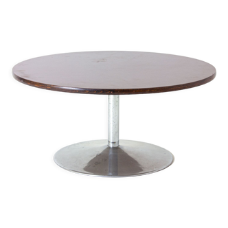 Table basse ronde par Arne Jacobsen pour Fritz Hansen, 1975