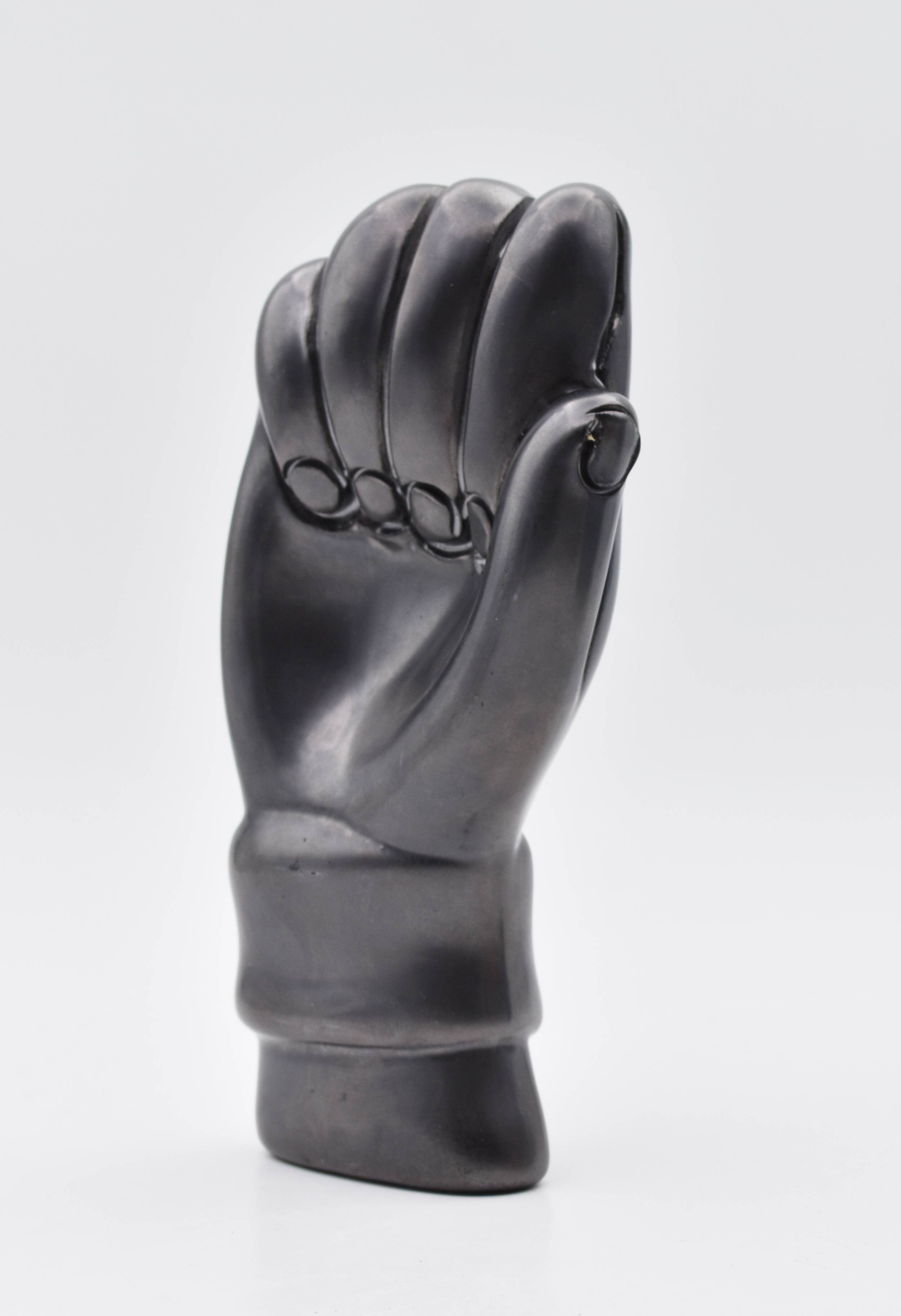 Ceramic hand by Jean Marais