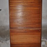 Large curtain cabinet, 2 sections.