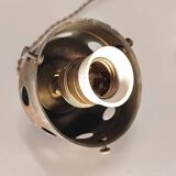 Large holophane industrial glass lamp from the 20s