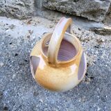 Vase enamelled sandstone