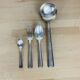 Ercuis cutlery set model Cambodia silver-plated metal