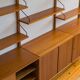 Modular wall storage system by Poul Cadovius for Cado, 1960s