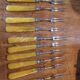 Set of 12 snail or seafood forks