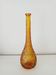 Bottle, carafe Empoli in amber glass