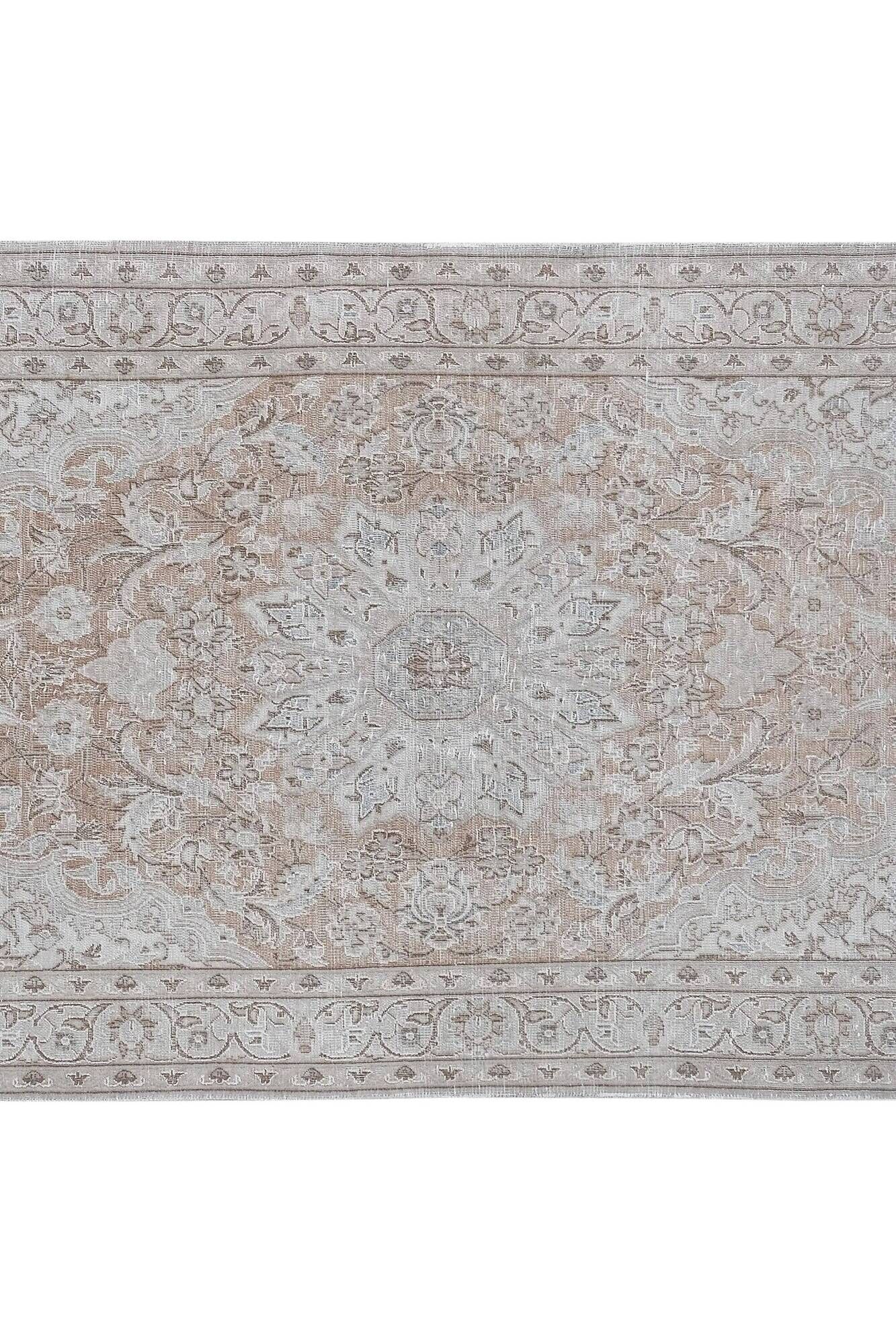 Vintage Turkish Oushak rug 115x203 cm
