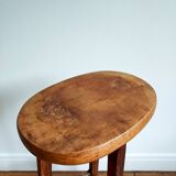 Rustic wooden stool