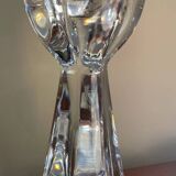 Baccarat crystal candle holder