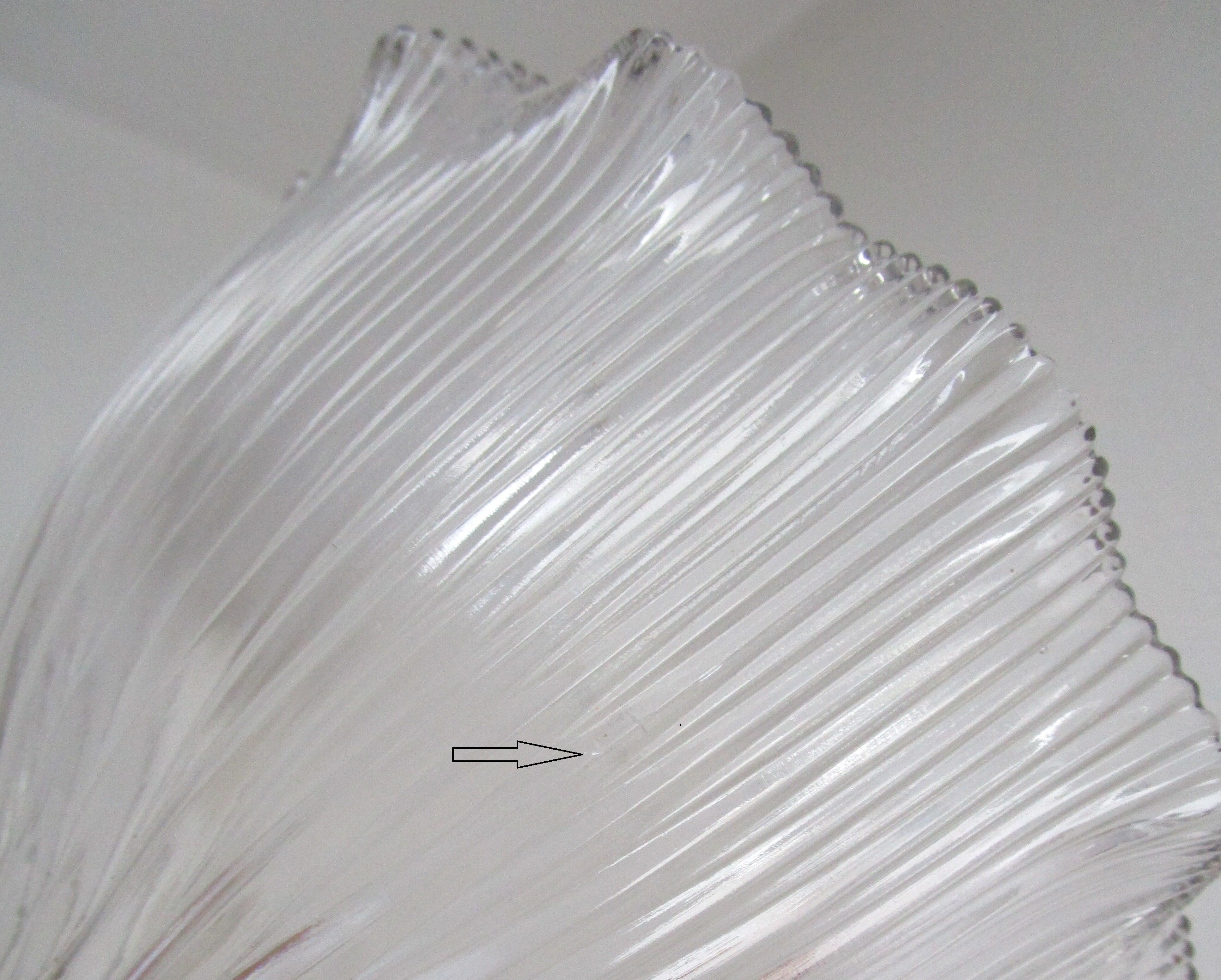 Holophane brass and porcelain glass