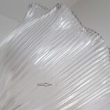 Holophane brass and porcelain glass