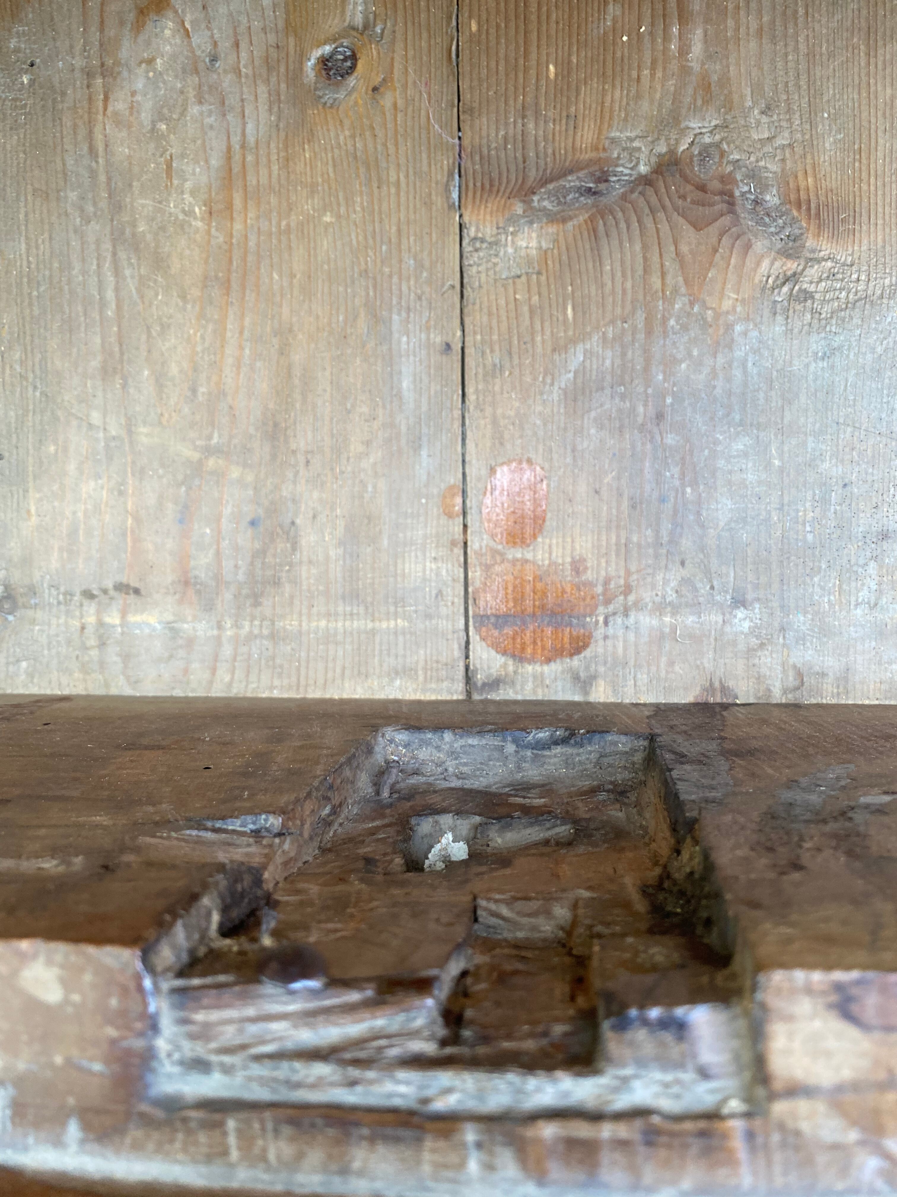Commode Louis XV walnut 18th