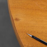 Scandinavian teak round dining table