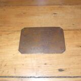 Cantine militaire en bois