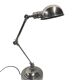 lampe de bureau articulée en laiton chromé