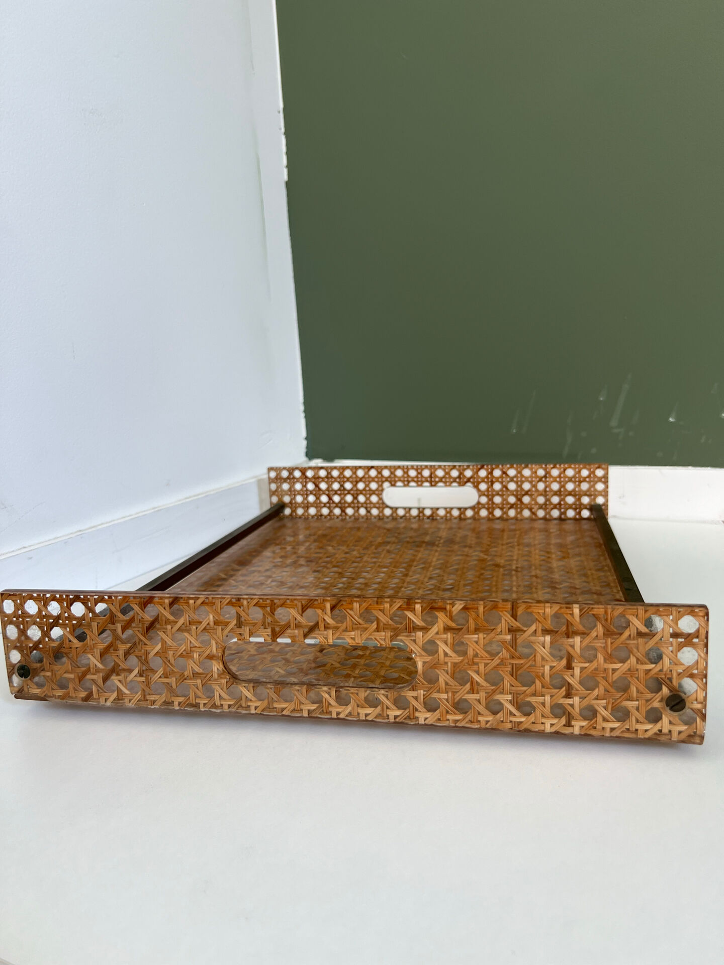 Cannage plateau Roche Bobois