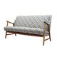 Canapé en chêne, design danois, années 1970, fabrication : Danemark