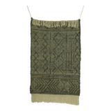 2.6x4 ft-jute handwoven kilim runner, entryway, wall art,lobby, rug\carpet.