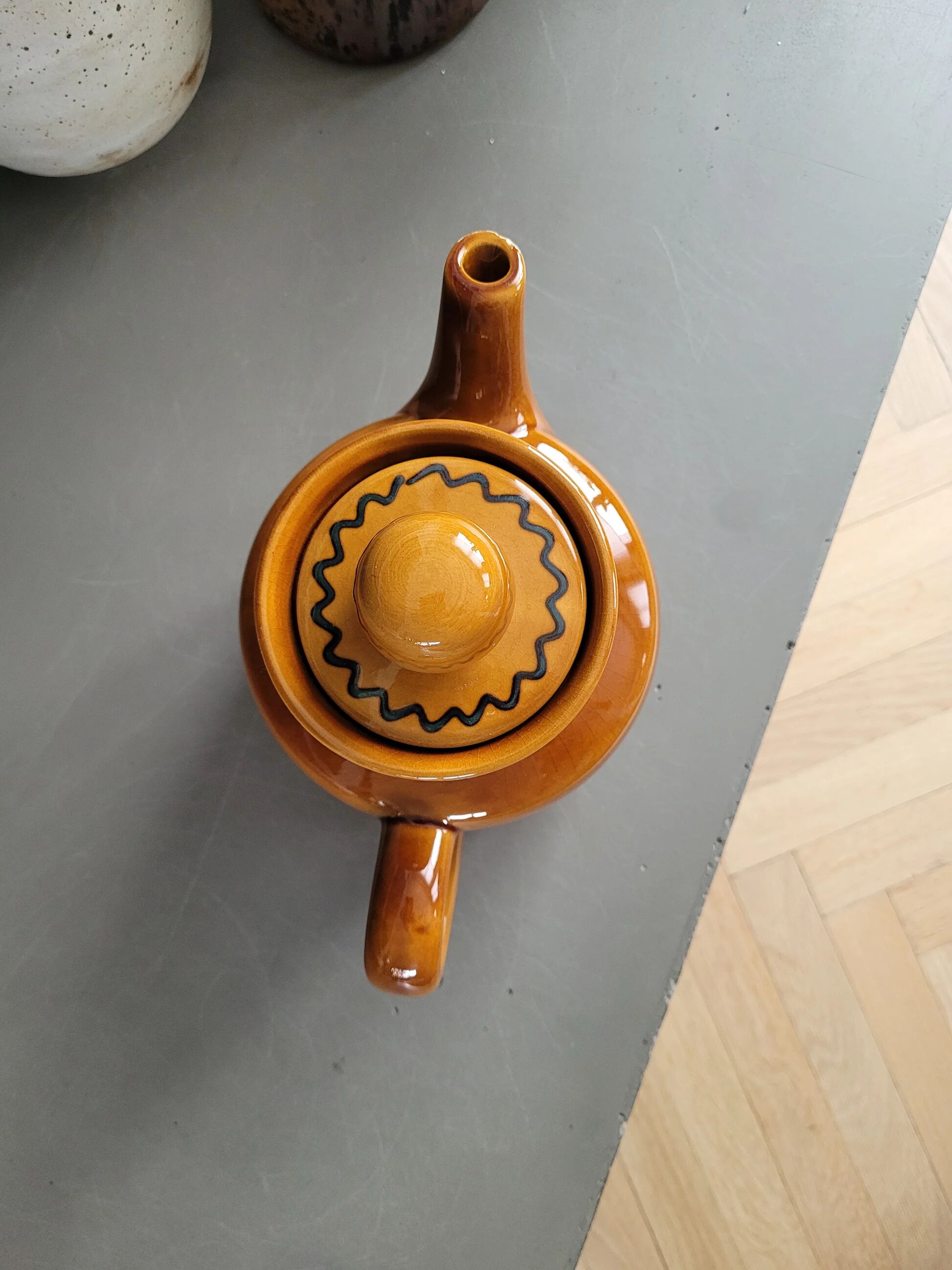 Katrin Teapot Hand-painted 4653 - Ref 1040