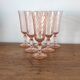 Set of 6 Rosaline champagne flutes