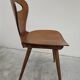 Chaise Baumann de bistrot modèle "fourmi" vintage 1950