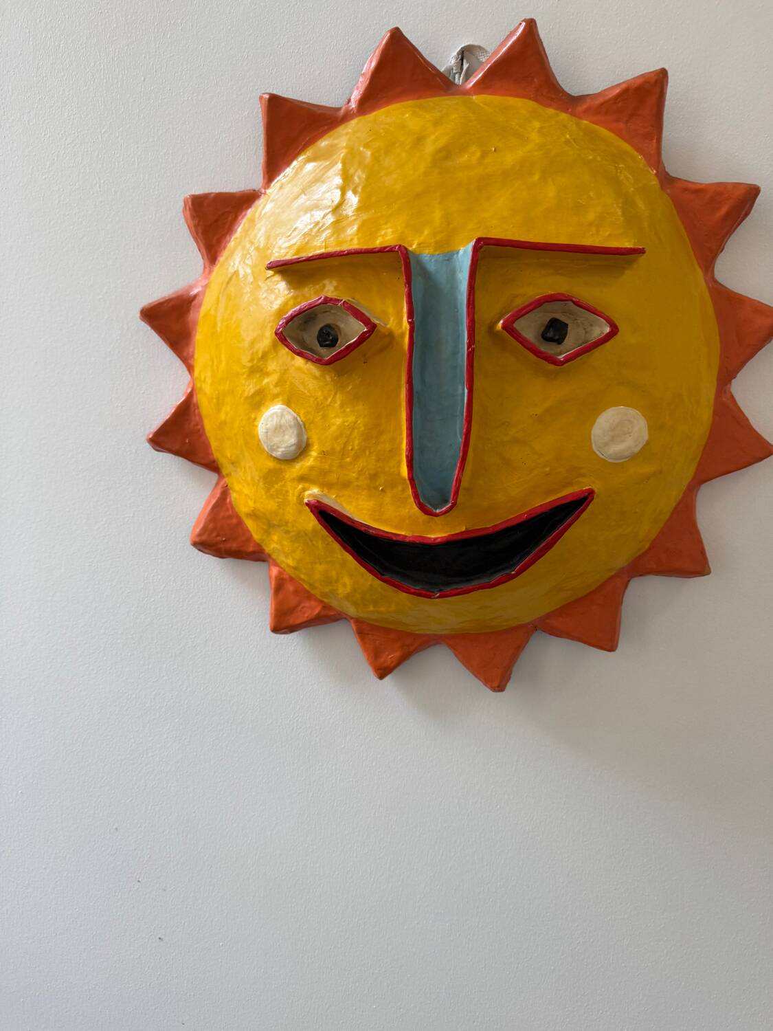 Paper mache sun from the 60s