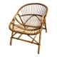 1950s rattan shell chair