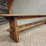 Old wooden bench side table 26 x 230 cm