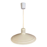 Antique Kitchen Pendant Light White Lacquered Metal 70s Vintage
