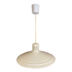 Antique Kitchen Pendant Light White Lacquered Metal 70s Vintage