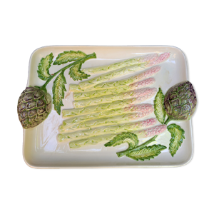 plat aux asperges et